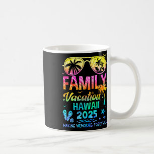Family Vacation 2025 Hawaii Matching Memories Toge Coffee Mug