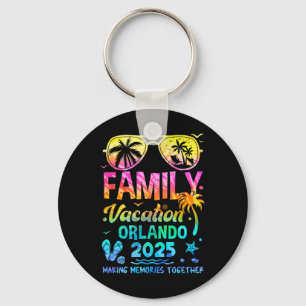 Family Vacation 2025 Orlando Matching Memories Tog Keychain