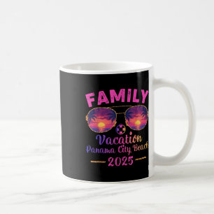 Family Vacation 2025 Sungles Florida Panama City B Coffee Mug