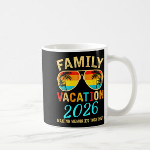 Family Vacation 2026 Beach Matching Summer Coffee Mug