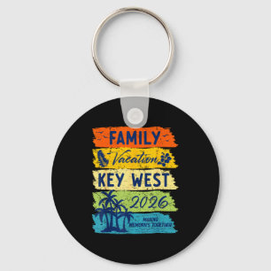 Family Vacation 2026 Key West Matching Summer Vaca Keychain