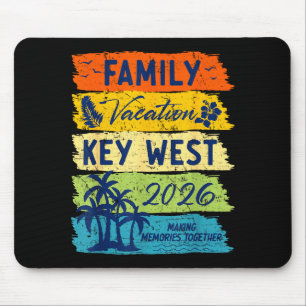 Family Vacation 2026 Key West Matching Summer Vaca Mouse Pad