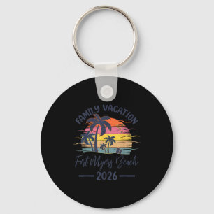 Family Vacation 2026 Summer Vibes Summer Vibes Keychain