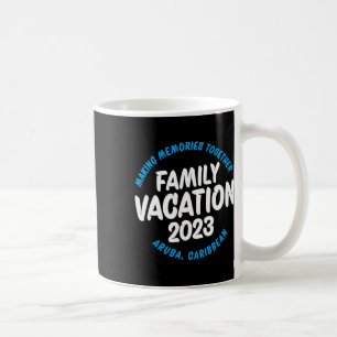 Family Vacation Aruba 2023 Coffee Mug