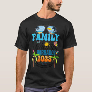 Family Vacation Barbados 2023 Beach Summer Matchin T-Shirt