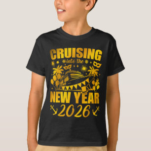 Family Vacation Cruise Ship 2026 New Year Party Cr T-Shirt