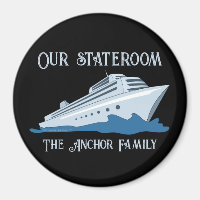 Family Vacation Cruise Ship Door Marker Your Name