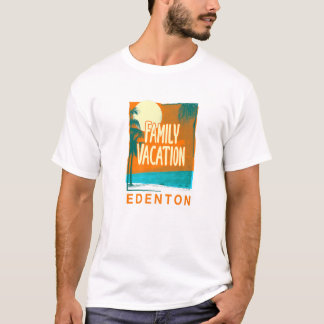Family Vacation Edenton Beach North Carolina Beach T-Shirt