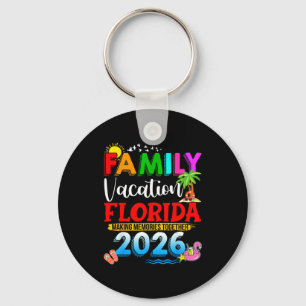 Family vacation florida 2026 matching group summer keychain