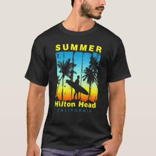 Family Vacation Florida Hilton Head Sunset Beach 1 T-Shirt