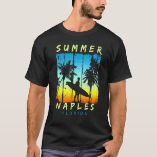 Family Vacation Florida Naples Sunset Beach T-Shirt