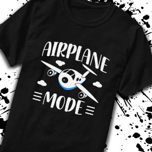 Family Vacation - Flying w/ Kids - Airplane Mode T-Shirt