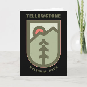 Family Vacation Gift - Yellowstone National Park Card