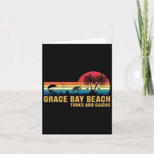 Family Vacation Grace Bay Beach Turks And Caicos S Card
