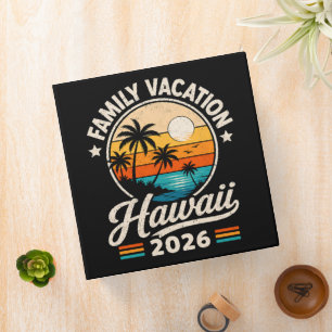 Family Vacation Hawaii 2026 Binder