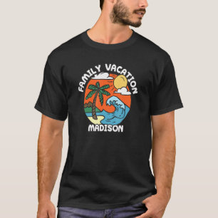Family Vacation Madison Ct Beach Connecticut Beach T-Shirt