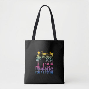 Family Vacation Making Memories Lifetime Tote Bag