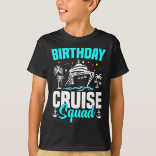 Family Vacation Matching Group Squad Birthday Crui T-Shirt