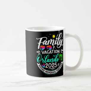Family Vacation Orlando 2025 Beach Summer Vacation Coffee Mug