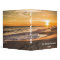 Family Vacation Photo Album with Beach Sunset