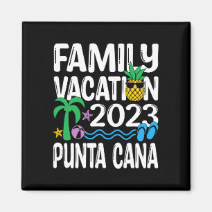 Family vacation punta cana 2023 performance magnet