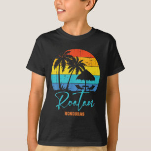 Family Vacation Roatan Honduras Beach Vacation Mat T-Shirt