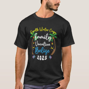 Family Vacation South Water Caye Belize Summer Mat T-Shirt