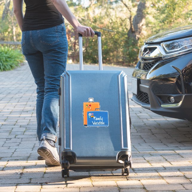 Family Vacation, Suitcases Ready, (Suitcase Insitu)