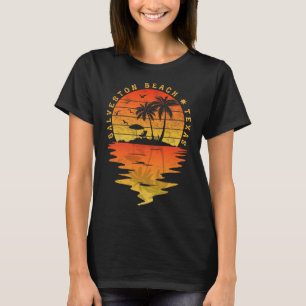 Family Vacation Tees Texas Galveston Beach Vintage