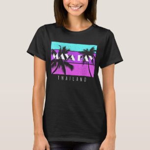 Family Vacation Thailand Maya Bay Sunset Beach T-Shirt
