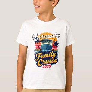 Family Vacation Vacay Squad Family Cruise Bermuda T-Shirt