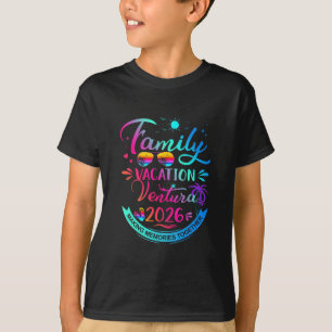 Family Vacation Ventura 2026 Palm Tree Gift T-Shirt