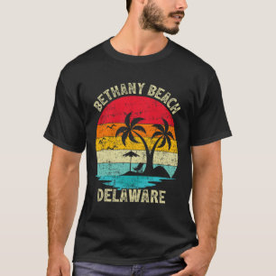 Family Vacation Vintage Retro Delaware Bethany Bea T-Shirt