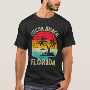 Family Vacation Vintage Retro Florida Cocoa Beach  T-Shirt
