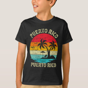 Family Vacation Vintage Retro Puerto Rico San Juan T-Shirt