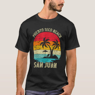 Family Vacation Vintage Retro San Juan Puerto Rico T-Shirt