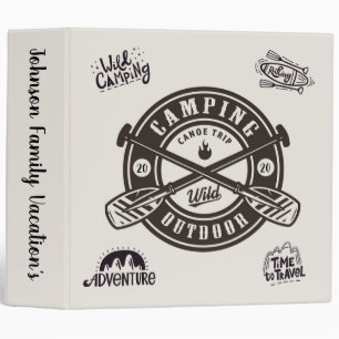 Family Vacations Binder