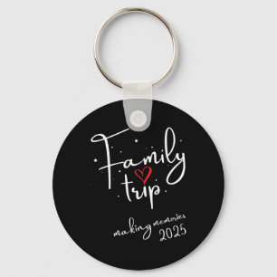 Family Vibes 2025 Family Reunion Vacation Making M Keychain