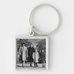 Family Walking Keychain