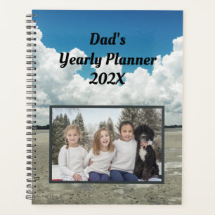 Family Yearly Planner Personalized Photo Template