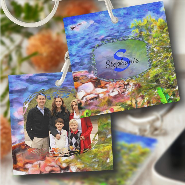 Family Yelapa Scenic Path View 0819 Keychain (Creator Uploaded)