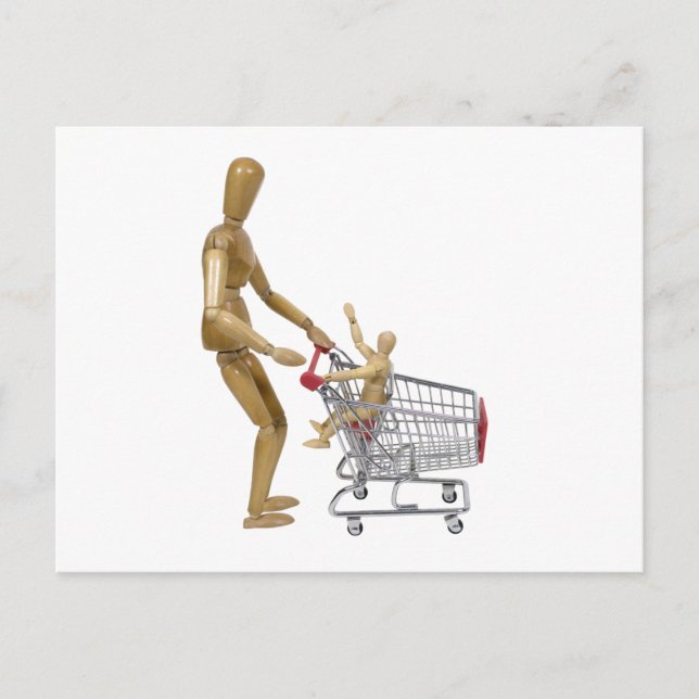 FamilyShopping112409 Postcard (Front)