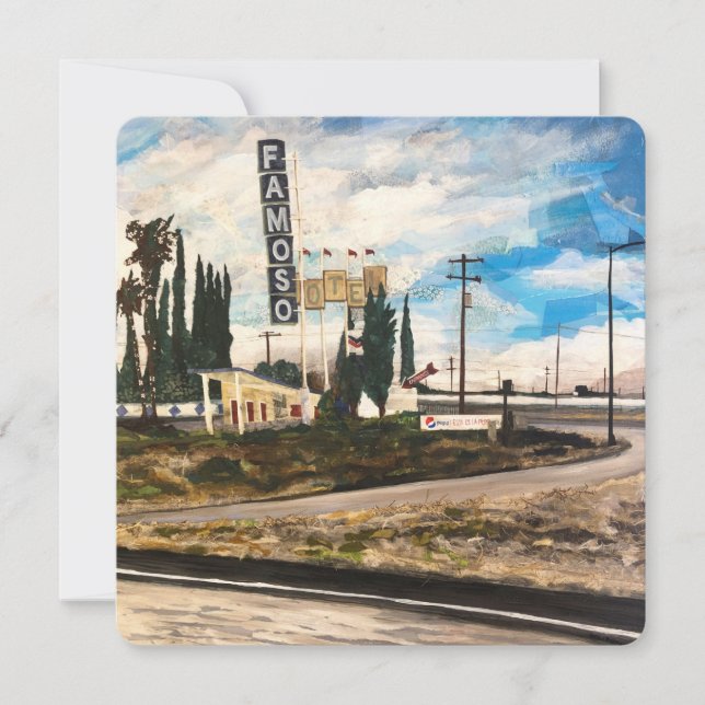 Famoso Motel 2019 Thank You Card (Front)