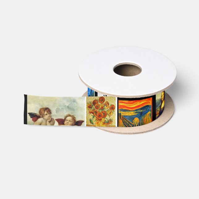 Famous Art  Satin Ribbon (Spool)