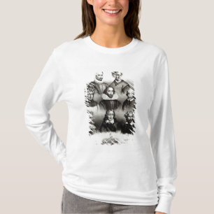 Famous Authors, 1833 T-Shirt