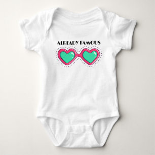 Famous baby bodysuit