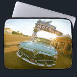 Famous Blue Swallow Motel on Route 66 Laptop Sleeve<br><div class="desc">Tucumcari, New Mexico. Famous Blue Swallow Motel on Route 66 with old car parked in front.</div>