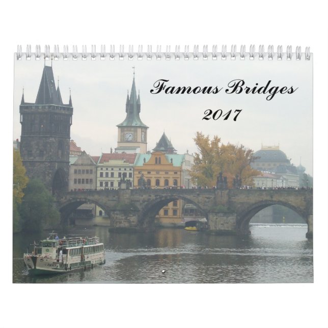 Famous Bridges 2017 Calendar (Cover)