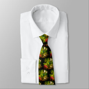 Famous Claude Monet Giverny Pond Lilies Tie