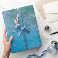Famous Claude Monet painting Wrapping Paper